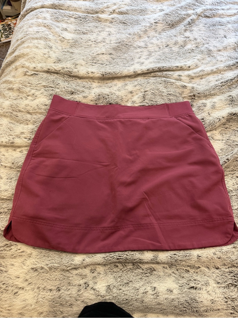 BE COOL Dusty Rose Athletic Mini Skirt